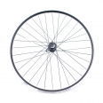 Колесо заднее, 26'', втулка WZ-201RQR, 32 отв., 135 мм, 10 мм (эксц), V-Brake, под трещотку 6/7 ск.,