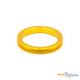 Кольцо простав.NECO SPACER-R 1-1/8"х5мм золотое, ал.